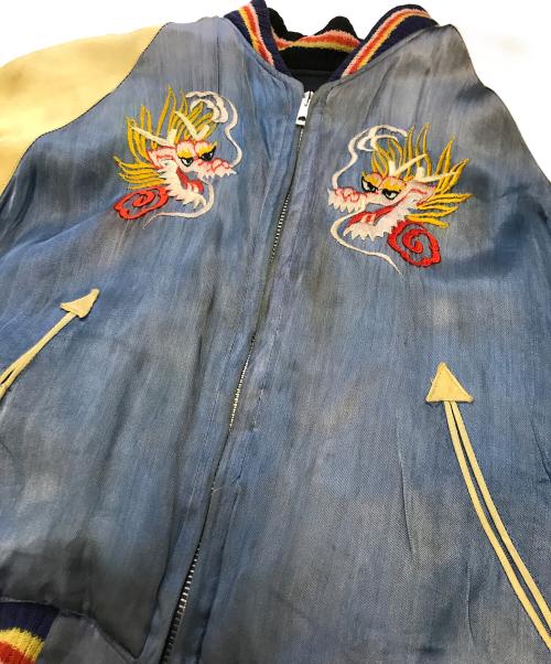 VINTAGE（ヴィンテージ）VINTAGE (ヴィンテージ) スカジャン ブルー サイズ:不明の古着・服飾アイテム