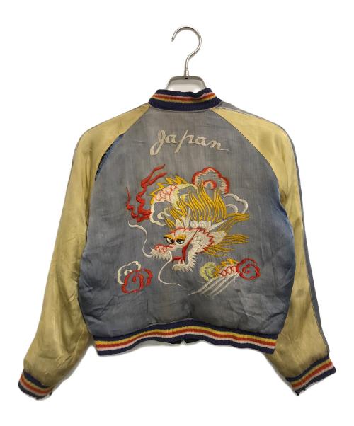 VINTAGE（ヴィンテージ）VINTAGE (ヴィンテージ) スカジャン ブルー サイズ:不明の古着・服飾アイテム