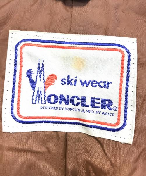 MONCLER（モンクレール）MONCLER (モンクレール) スキージャケット ベージュ サイズ:Ⅼの古着・服飾アイテム