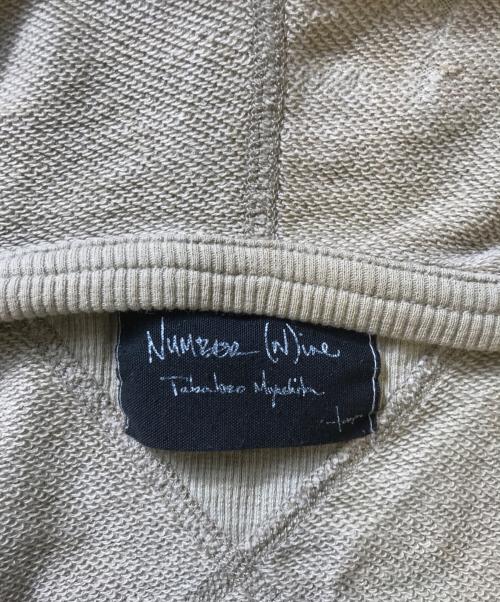 NUMBER (N)INE（ナンバーナイン）NUMBER (N)INE (ナンバーナイン) 変形パーカー ブラウン サイズ:2の古着・服飾アイテム