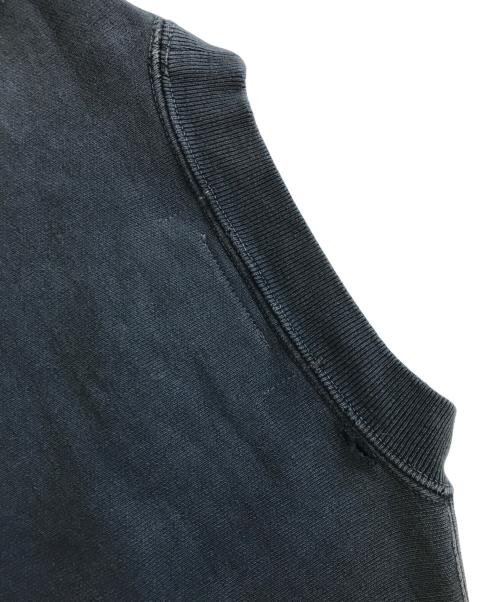 REMI RELIEF（レミレリーフ）REMI RELIEF (レミレリーフ) SHISHIKUI (シシクイ) ダメージ加工クルーネックスウェット グレー サイズ:Mの古着・服飾アイテム