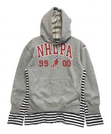 GOOD DESIGN SHOP COMME des GARCONS（グッドデザインショップ コムデギャルソン）の古着「ドッキングパーカー」｜グレー