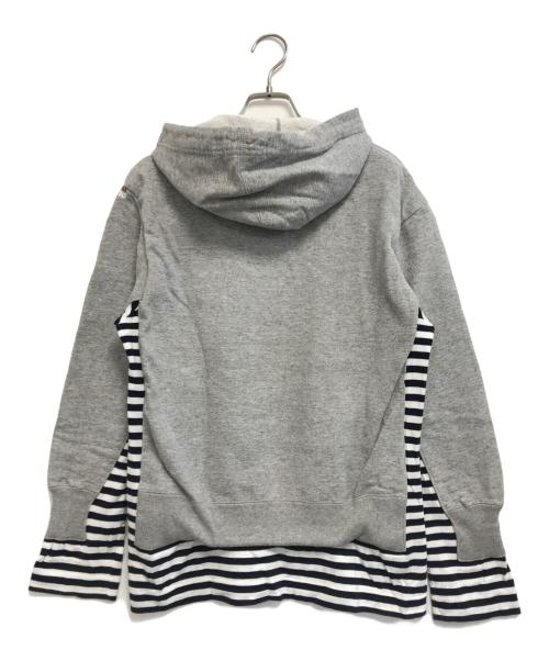 GOOD DESIGN SHOP COMME des GARCONS（グッドデザインショップ コムデギャルソン）GOOD DESIGN SHOP COMME des GARCONS (グッドデザインショップ コムデギャルソン) ドッキングパーカー グレー サイズ:Mの古着・服飾アイテム