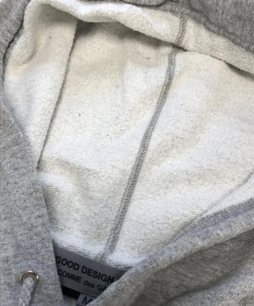 GOOD DESIGN SHOP COMME des GARCONS（グッドデザインショップ コムデギャルソン）GOOD DESIGN SHOP COMME des GARCONS (グッドデザインショップ コムデギャルソン) ドッキングパーカー グレー サイズ:Mの古着・服飾アイテム