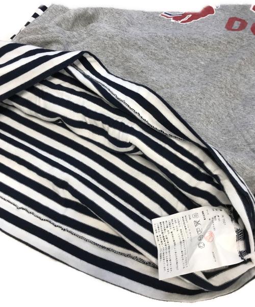 GOOD DESIGN SHOP COMME des GARCONS（グッドデザインショップ コムデギャルソン）GOOD DESIGN SHOP COMME des GARCONS (グッドデザインショップ コムデギャルソン) ドッキングパーカー グレー サイズ:Mの古着・服飾アイテム