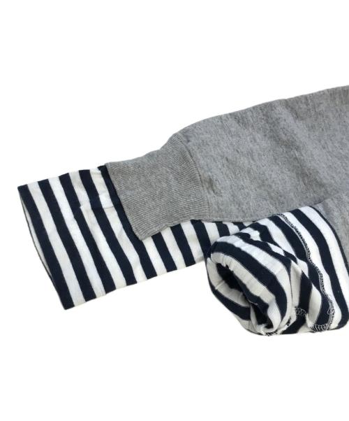 GOOD DESIGN SHOP COMME des GARCONS（グッドデザインショップ コムデギャルソン）GOOD DESIGN SHOP COMME des GARCONS (グッドデザインショップ コムデギャルソン) ドッキングパーカー グレー サイズ:Mの古着・服飾アイテム