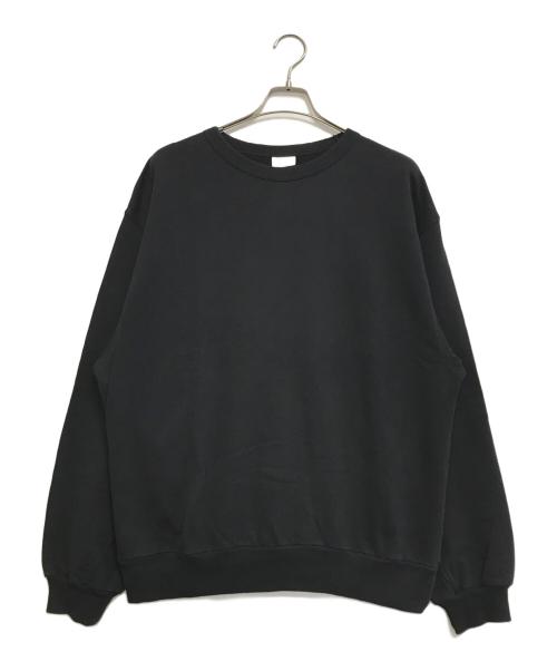 DRIES VAN NOTEN（ドリスヴァンノッテン）DRIES VAN NOTEN (ドリスヴァンノッテン) オーバーサイズスウェット ブラック サイズ:Sの古着・服飾アイテム