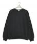 DRIES VAN NOTEN（ドリスヴァンノッテン）の古着「オーバーサイズスウェット」｜ブラック