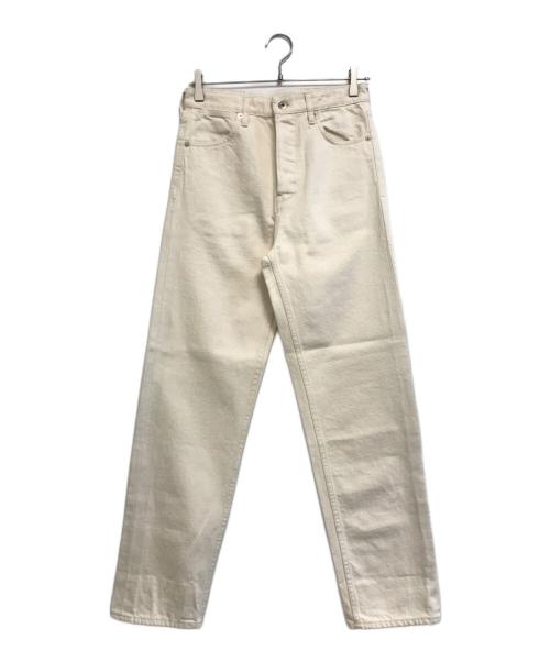 JIL SANDER+（ジルサンダープラス）JIL SANDER+ (ジルサンダープラス) デニムパンツ ベージュ サイズ:26の古着・服飾アイテム