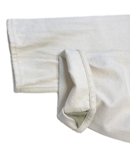 JIL SANDER+（ジルサンダープラス）JIL SANDER+ (ジルサンダープラス) デニムパンツ ベージュ サイズ:26の古着・服飾アイテム