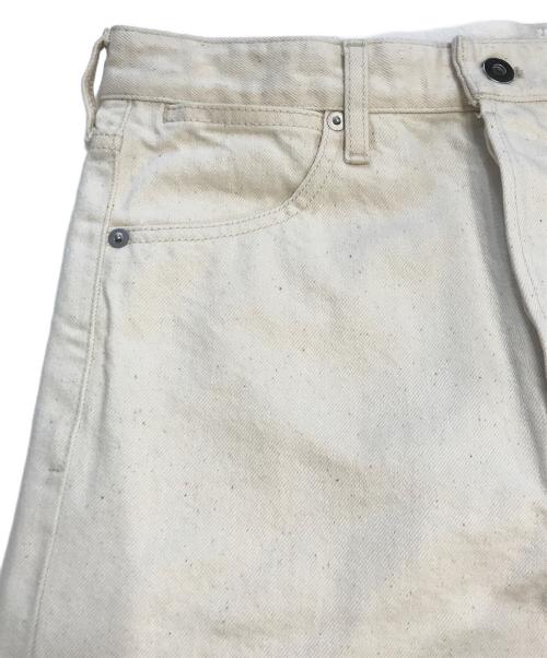 JIL SANDER+（ジルサンダープラス）JIL SANDER+ (ジルサンダープラス) デニムパンツ ベージュ サイズ:26の古着・服飾アイテム