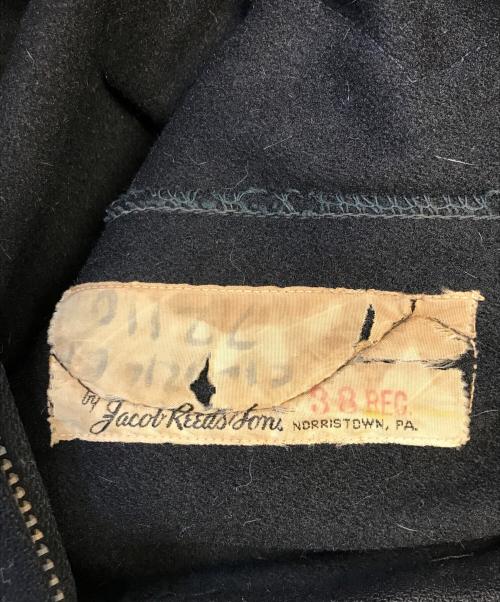 VINTAGE（ヴィンテージ）VINTAGE (ヴィンテージ) カデットコート ブラック サイズ:38の古着・服飾アイテム