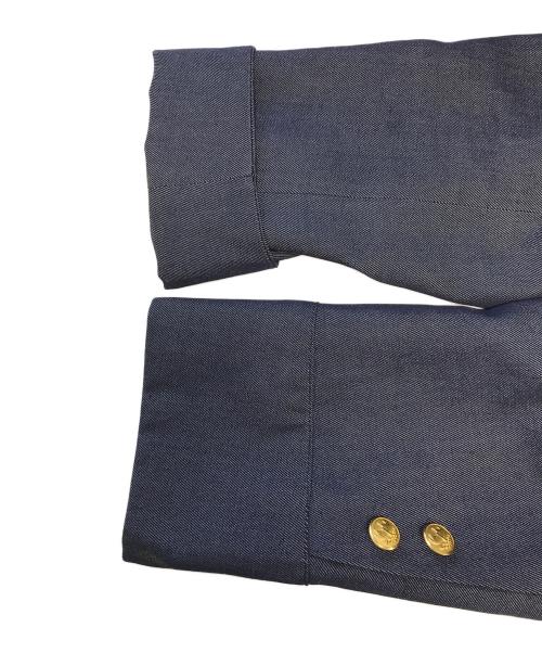 JUNYA WATANABE COMME des GARCONS（(ジュンヤワタナベ コムデギャルソン）JUNYA WATANABE COMME des GARCONS ((ジュンヤワタナベ コムデギャルソン) BROOKS BROTHERS (ブルックスブラザーズ) テーラードジャケット インディゴ サイズ:Sの古着・服飾アイテム