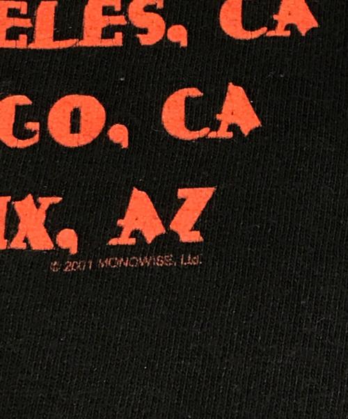 TENNESSEE RIVER（テネシー リバー）TENNESSEE RIVER (テネシー リバー) プリントTシャツ ブラック サイズ:Mの古着・服飾アイテム