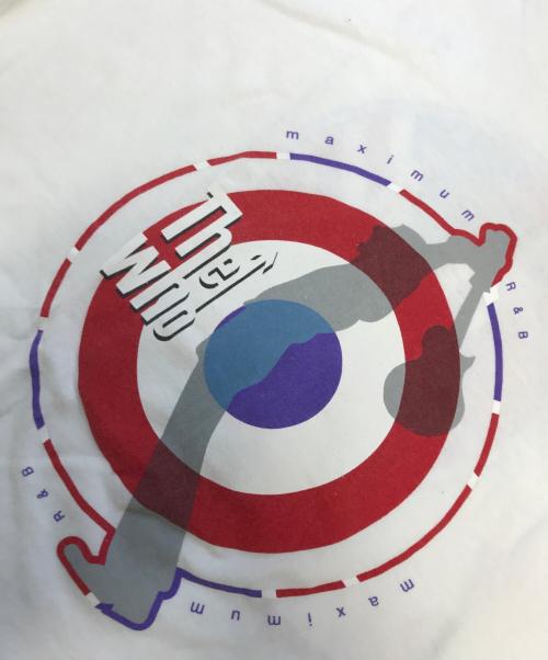 バンドTシャツ（バンドTシャツ）バンドTシャツ (バンドTシャツ) 90s The Who(ザ・フー) バンドTシャツ ホワイト サイズ:Lの古着・服飾アイテム
