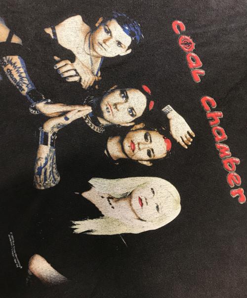 バンドTシャツ（バンドTシャツ）バンドTシャツ (バンドTシャツ) 90s Coal Chamber(コール・チェンバー) バンドTシャツ ブラック サイズ:表記なしの古着・服飾アイテム