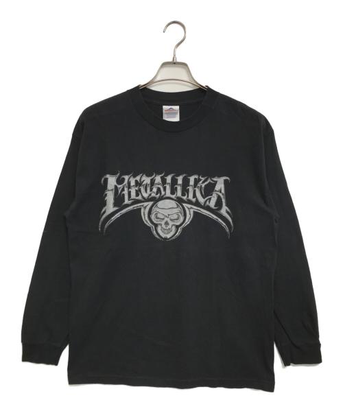 バンドロングスリーブTシャツ（バンドロングスリーブTシャツ）バンドロングスリーブTシャツ (バンドロングスリーブTシャツ) 00s METALLICA(メタリカ) バンドロングスリーブTシャツ ブラック サイズ:Lの古着・服飾アイテム
