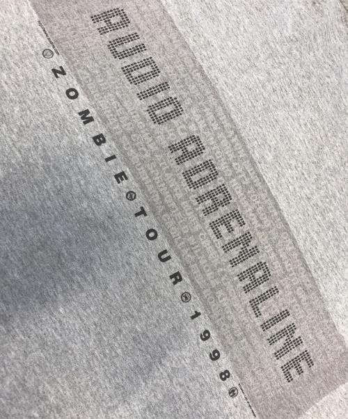 バンドTシャツ（バンドTシャツ）バンドTシャツ (バンドTシャツ) 90s Audio Adrenaline(オーディオ・アドレナリン) バンドTシャツ グレー サイズ:XLの古着・服飾アイテム
