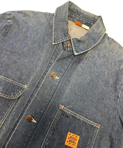 BIG BEN（ビックベン）BIG BEN (ビックベン) デニムカバーオール インディゴ サイズ:44の古着・服飾アイテム