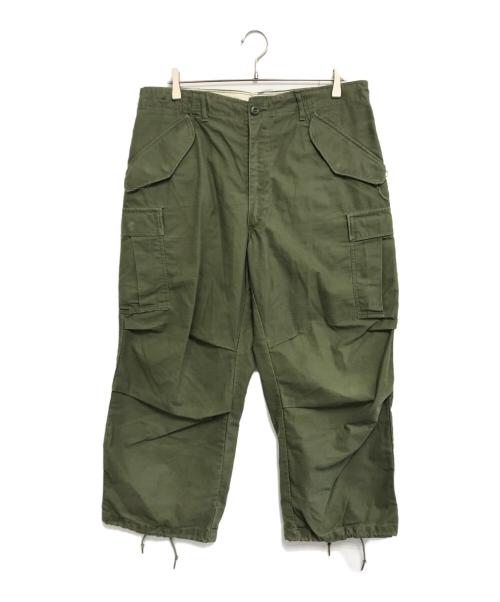 VINTAGE MILITARY（ヴィンテージ ミリタリー）VINTAGE MILITARY (ヴィンテージ ミリタリー) US ARMY M-65 フィールドパンツ カーキ サイズ:SHORT‐MEDIUMの古着・服飾アイテム