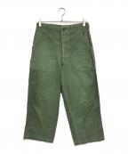 VINTAGE MILITARYヴィンテージ ミリタリー）の古着「US ARMY ベイカーパンツ」｜カーキ