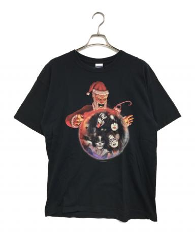 古着☆KISS☆キッス☆Tシャツ☆バンドTシャツ☆バンT☆サイズL相当☆ブラック 中古・古着通販】バンドTシャツ (バンドTシャツ) 00s KISS(キッス
