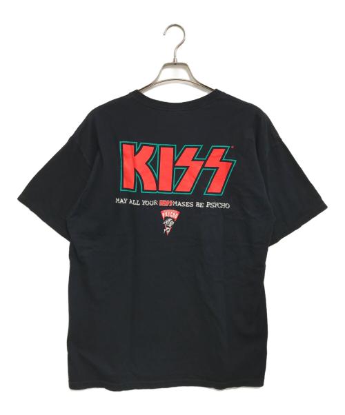 バンドTシャツ（バンドTシャツ）バンドTシャツ (バンドTシャツ) 00s KISS(キッス) バンドTシャツ ブラック サイズ:Lの古着・服飾アイテム