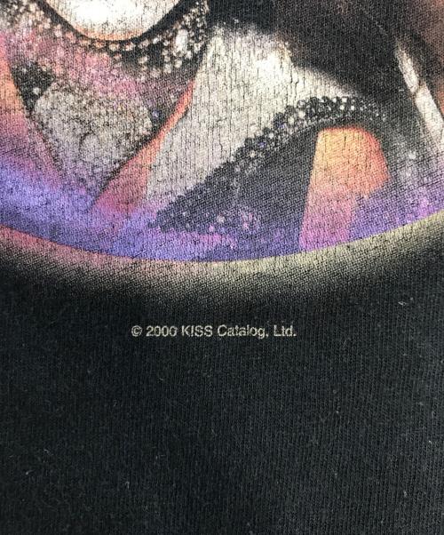バンドTシャツ（バンドTシャツ）バンドTシャツ (バンドTシャツ) 00s KISS(キッス) バンドTシャツ ブラック サイズ:Lの古着・服飾アイテム