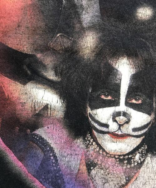 バンドTシャツ（バンドTシャツ）バンドTシャツ (バンドTシャツ) 00s KISS(キッス) バンドTシャツ ブラック サイズ:Lの古着・服飾アイテム