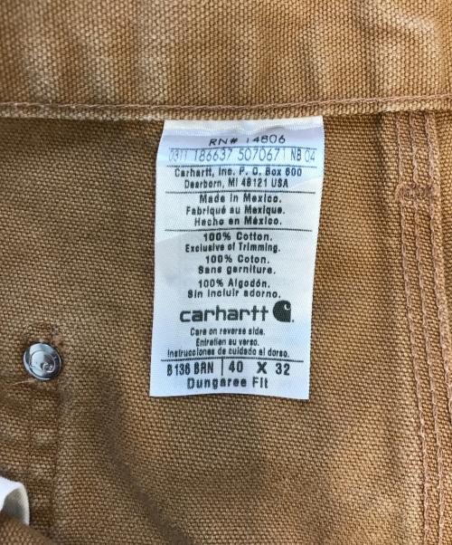 CarHartt（カーハート）CarHartt (カーハート) ダブルニーペインターパンツ カーキ サイズ:40×32の古着・服飾アイテム