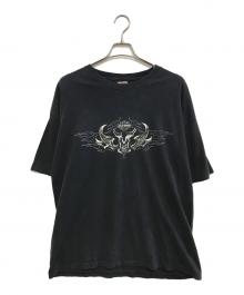 モーターサイクルTシャツ（モーターサイクルTシャツ）の古着「00s HARLEY-DAVIDSON(ハーレーダビッドソン) モーターサイクルTシャツ」｜ブラック