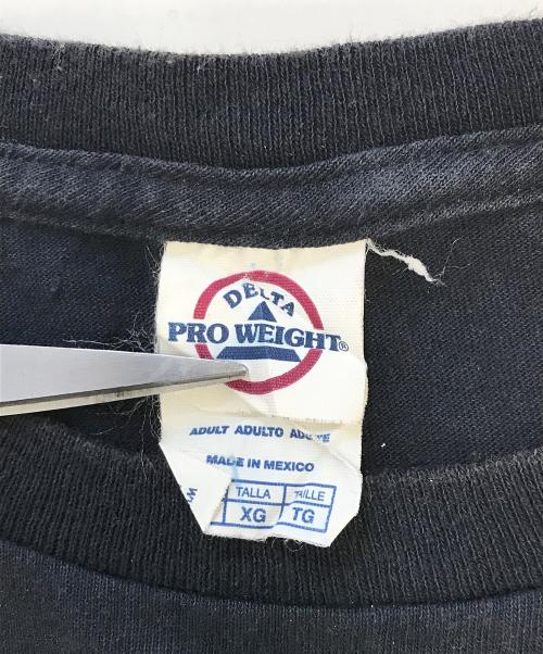 DELTA（デルタ）DELTA (デルタ) バンドTシャツ ブラック サイズ:XLの古着・服飾アイテム