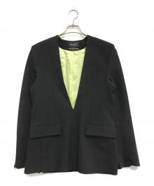 BOTTER（ボッター）の古着「スキッパーテーラードジャケット」｜ブラック