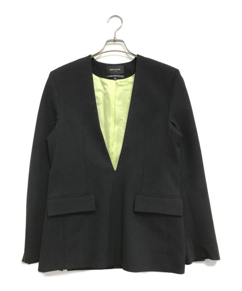 BOTTER（ボッター）BOTTER (ボッター) スキッパーテーラードジャケット ブラック サイズ:44の古着・服飾アイテム