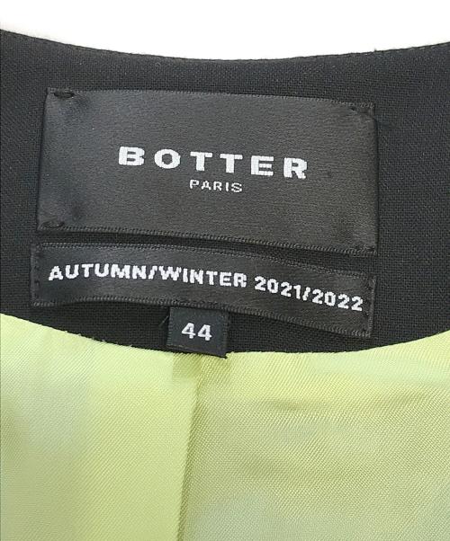 BOTTER（ボッター）BOTTER (ボッター) スキッパーテーラードジャケット ブラック サイズ:44の古着・服飾アイテム