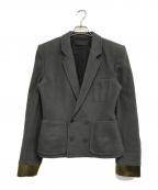 HAIDER ACKERMANNハイダーアッカーマン）の古着「ダブルテーラードジャケット」｜グレー