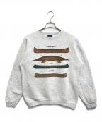 HARBORSIDE GRAPHICSハーバーサイドグラフィックス）の古着「プリントスウェット」｜グレー