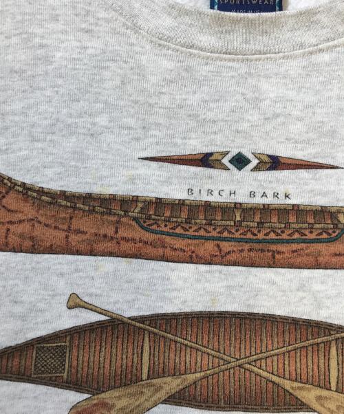 HARBORSIDE GRAPHICS（ハーバーサイドグラフィックス）HARBORSIDE GRAPHICS (ハーバーサイドグラフィックス) プリントスウェット グレー サイズ:Sの古着・服飾アイテム