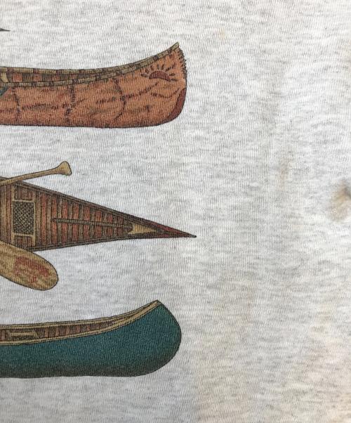 HARBORSIDE GRAPHICS（ハーバーサイドグラフィックス）HARBORSIDE GRAPHICS (ハーバーサイドグラフィックス) プリントスウェット グレー サイズ:Sの古着・服飾アイテム