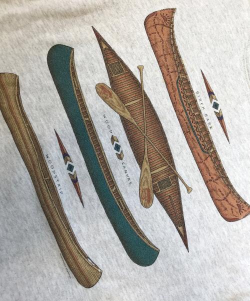 HARBORSIDE GRAPHICS（ハーバーサイドグラフィックス）HARBORSIDE GRAPHICS (ハーバーサイドグラフィックス) プリントスウェット グレー サイズ:Sの古着・服飾アイテム