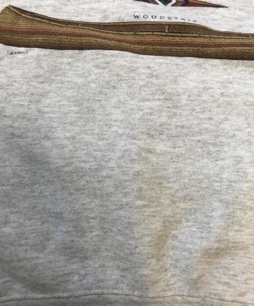 HARBORSIDE GRAPHICS（ハーバーサイドグラフィックス）HARBORSIDE GRAPHICS (ハーバーサイドグラフィックス) プリントスウェット グレー サイズ:Sの古着・服飾アイテム