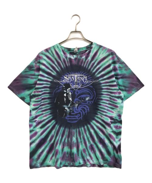アーティストTシャツ（アーティストTシャツ）アーティストTシャツ (アーティストTシャツ) Santana(サンタナ) アーティストTシャツ パープル サイズ:Lの古着・服飾アイテム