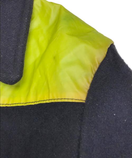 ARCO（アルコ）ARCO (アルコ) PVCドンキージャケット ブラック×イエロー サイズ:不明の古着・服飾アイテム