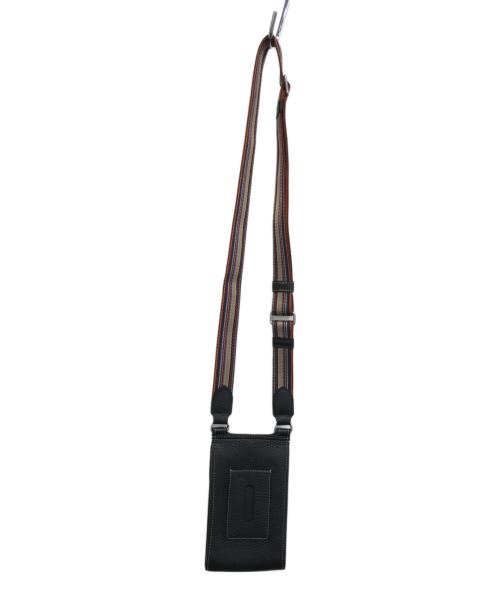 PAUL SMITH（ポールスミス）PAUL SMITH (ポールスミス) MULBERRY (マルベリー) ミニアントニー ショルダーバッグ ブラック サイズ:表記なしの古着・服飾アイテム