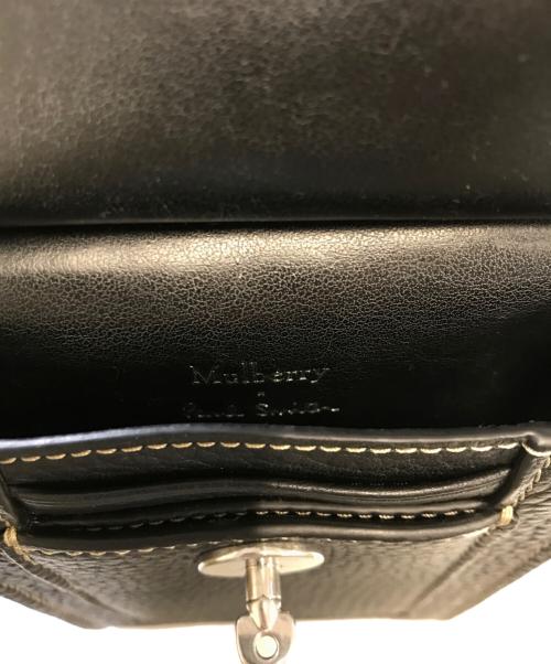 PAUL SMITH（ポールスミス）PAUL SMITH (ポールスミス) MULBERRY (マルベリー) ミニアントニー ショルダーバッグ ブラック サイズ:表記なしの古着・服飾アイテム