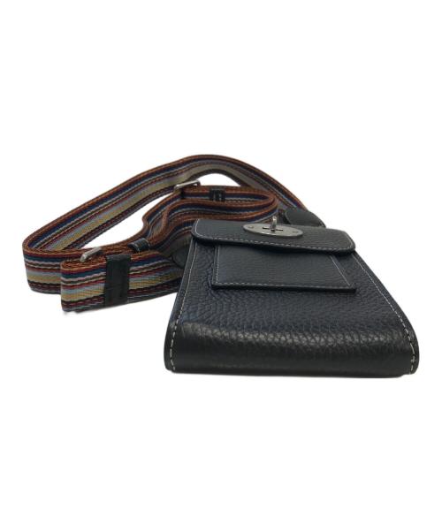 PAUL SMITH（ポールスミス）PAUL SMITH (ポールスミス) MULBERRY (マルベリー) ミニアントニー ショルダーバッグ ブラック サイズ:表記なしの古着・服飾アイテム