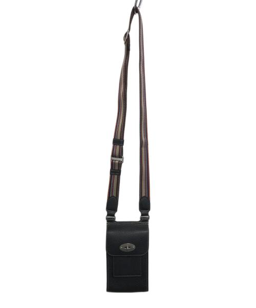 PAUL SMITH（ポールスミス）PAUL SMITH (ポールスミス) MULBERRY (マルベリー) ミニアントニー ショルダーバッグ ブラック サイズ:表記なしの古着・服飾アイテム