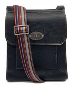 PAUL SMITH×MULBERRYポールスミス×マルベリー）の古着「アントニー ショルダーバッグ」｜ブラック