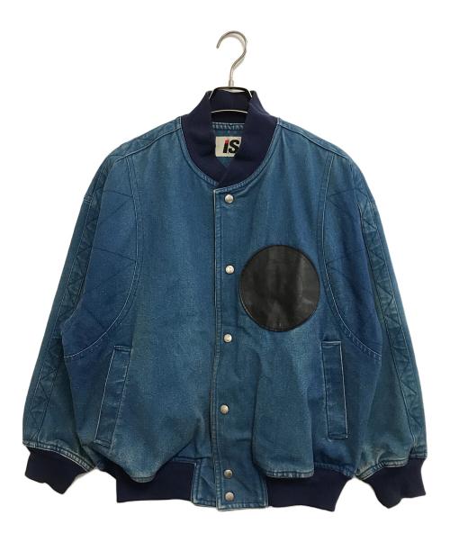 I.S.（アイエス）I.S. (アイエス) デニムボンバージャケット インディゴ サイズ:SIZE9の古着・服飾アイテム