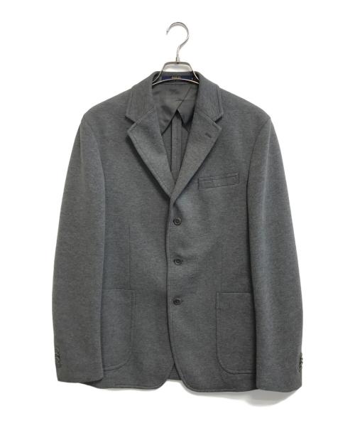 POLO RALPH LAUREN（ポロ・ラルフローレン）POLO RALPH LAUREN (ポロ・ラルフローレン) スウェットブレザー グレー サイズ:Mの古着・服飾アイテム